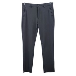 MSX By Michael Strahan 4-Way Stretch Quick Dry Polyester Pants L Gray Athleisure